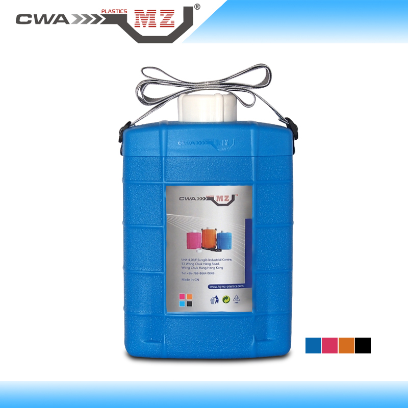 七彩户外露营时尚旅行保温（保冷）运动水壶 1200ML 双层