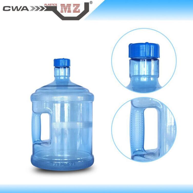 升级版食品级手提2加仑螺旋口PC储水桶德国拜尔全新PC料7.5L